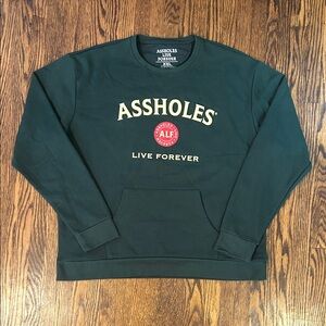 Assholes Live Forever Pocket Sweatshirt